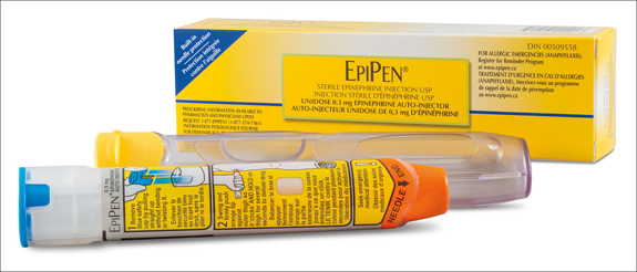 Post image for Pénurie d’auto-injecteurs EpiPen (0,3 mg)