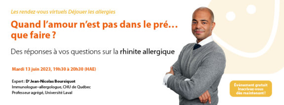 Post image for Des réponses à vos questions sur la rhinite allergique